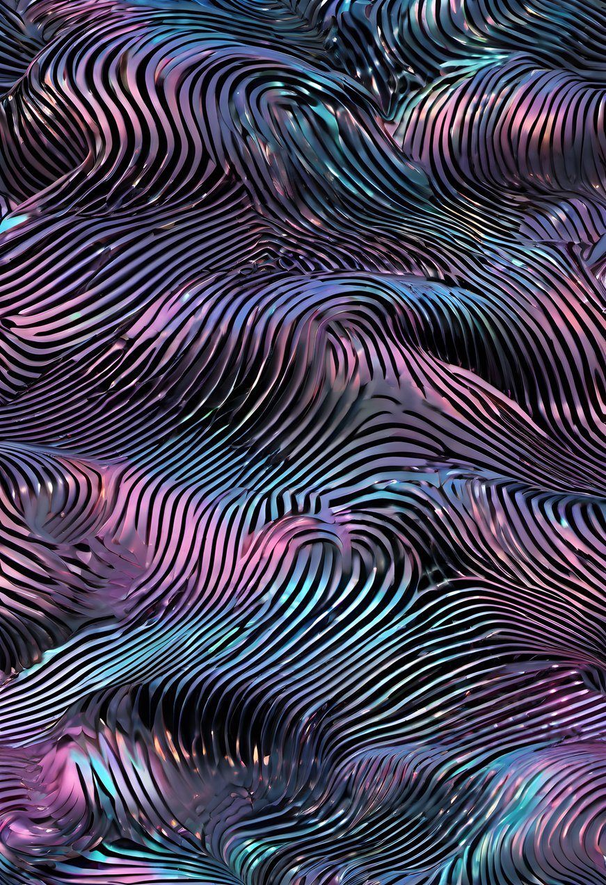 Holographic foil rippling in soft waves with high contrast